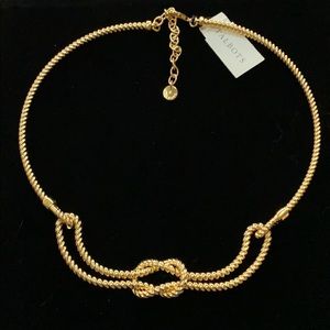 Talbots Gold Knot Choker - NWT